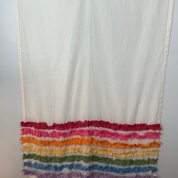 PB Teen Pottery Barn Casa Siesta Sheer Curtain Panel NEW! - Picture 1 of 7